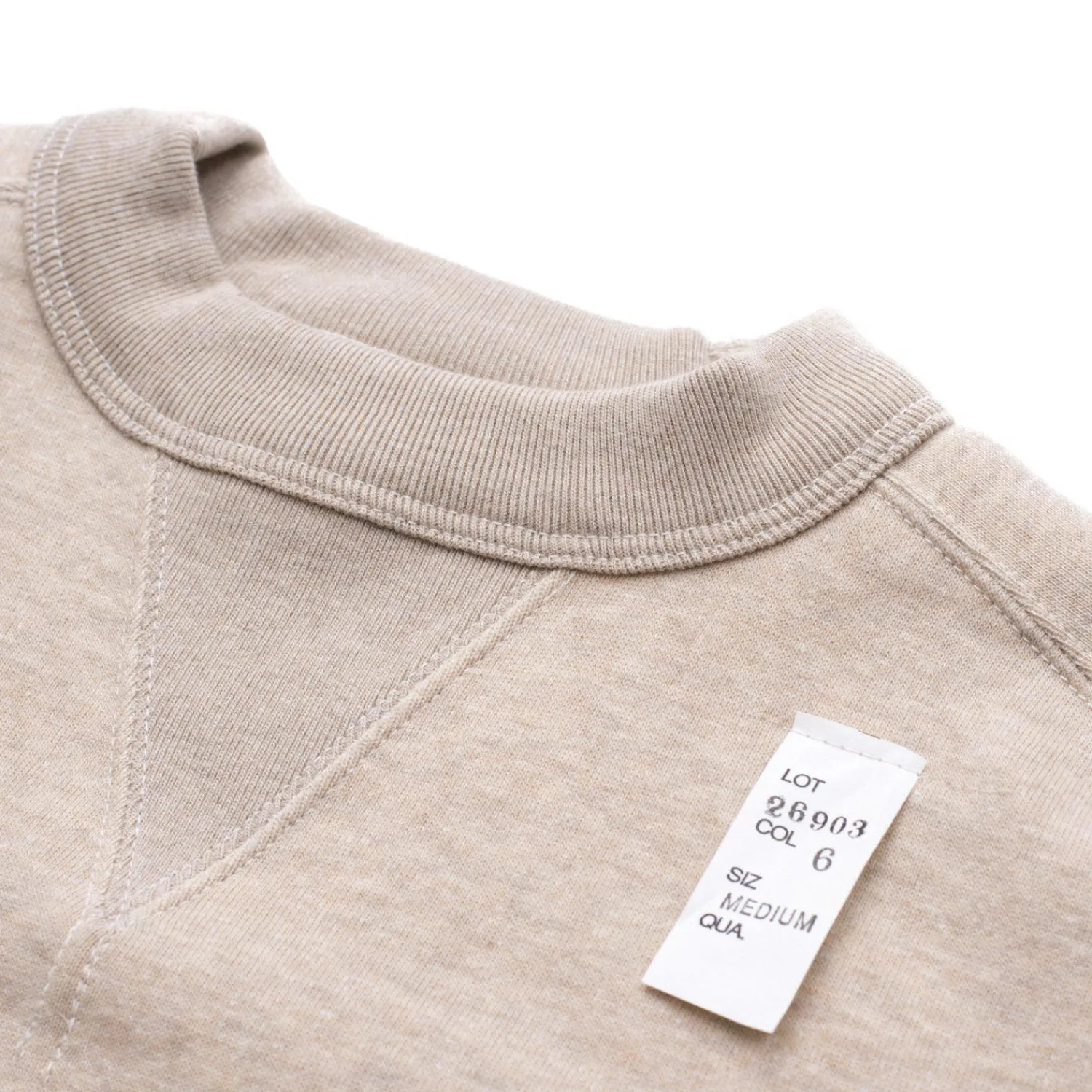 Cushman Sweatshirts & Hoodies<Lot. 26903 Freedom Sleeve Sweatshirt Mixed Beige