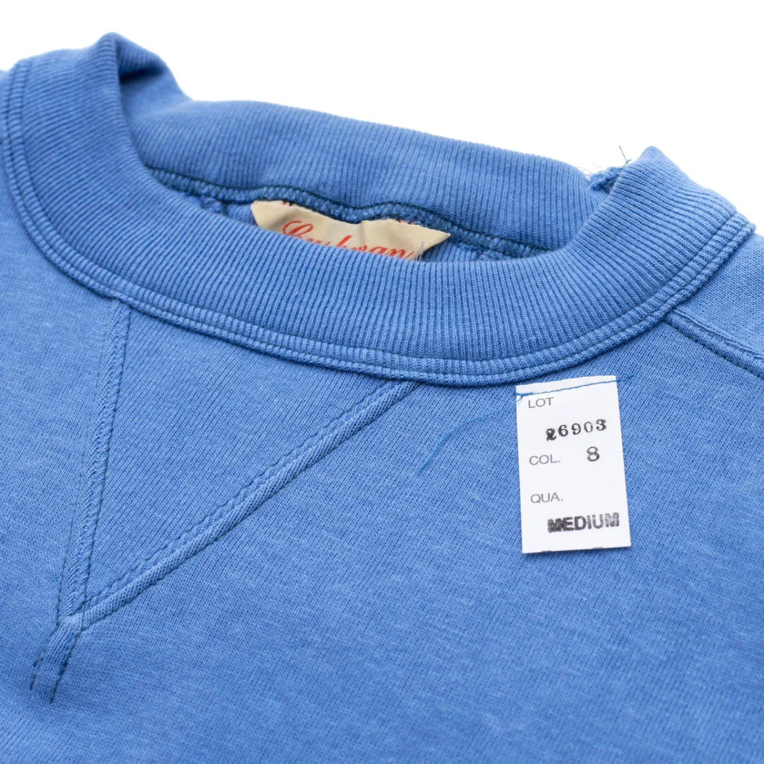 Cushman Sweatshirts & Hoodies<Lot. 26903 Freedom Sleeve Sweatshirt Sax