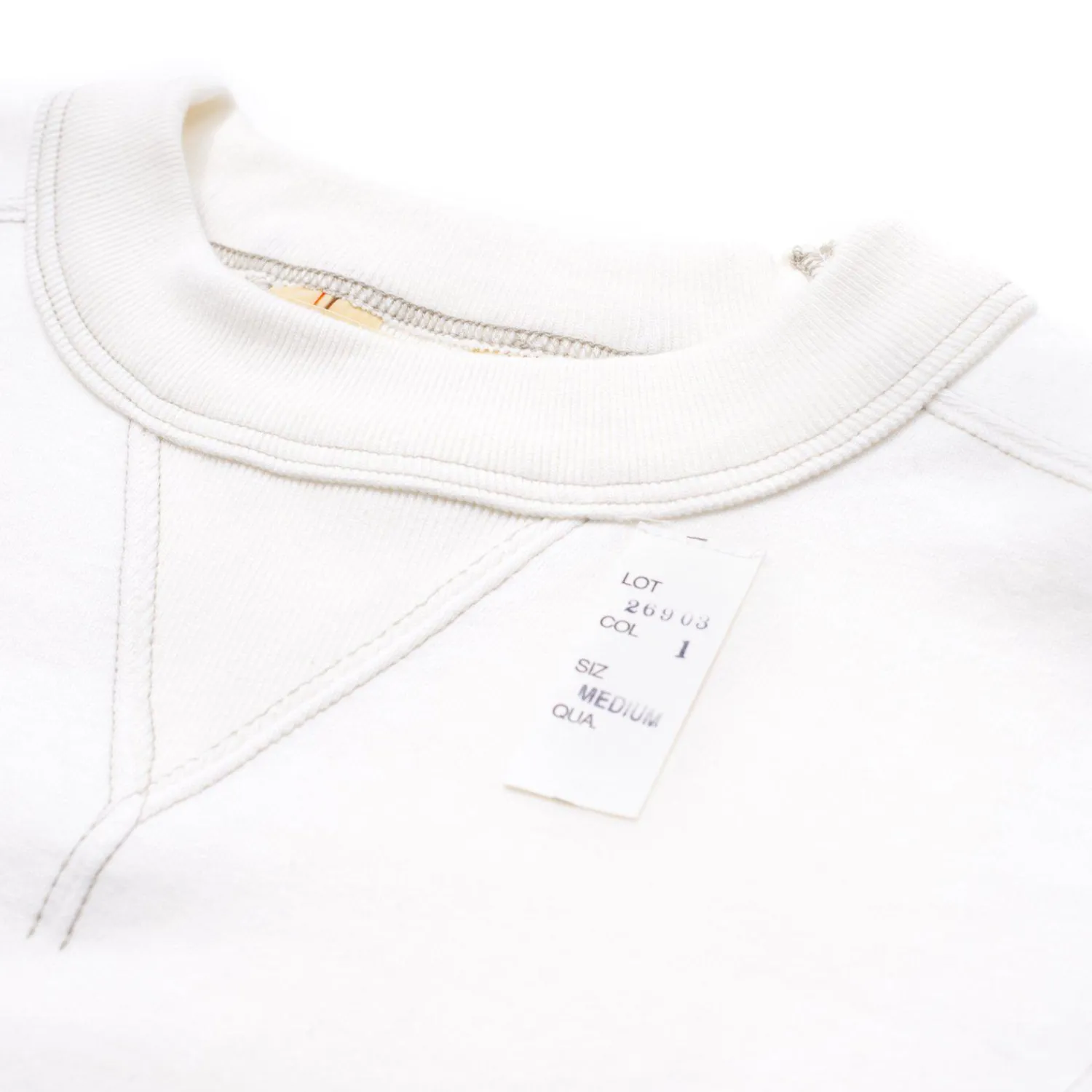 Cushman Sweatshirts & Hoodies<Lot. 26903 Freedom Sleeve Sweatshirt White