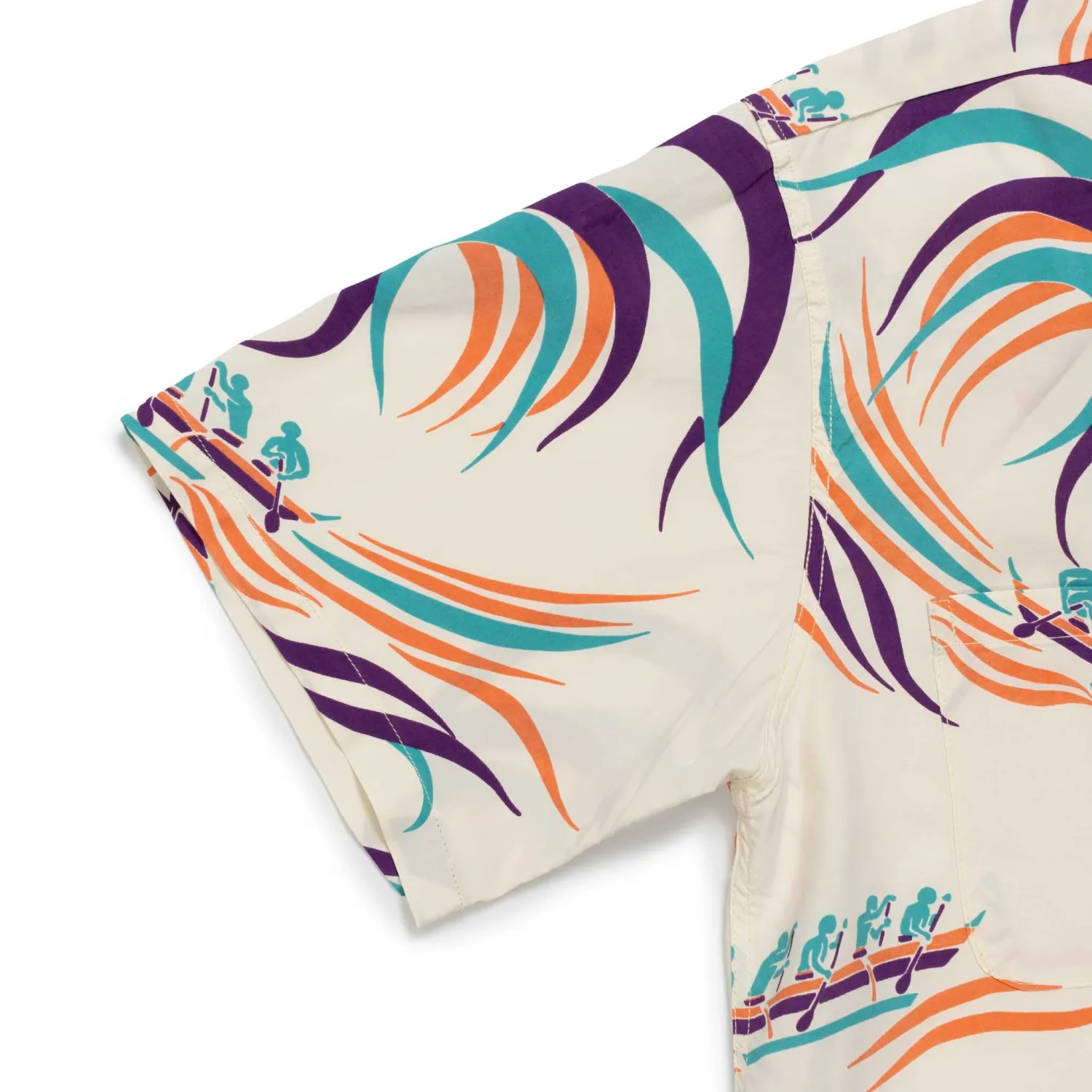 Duke Kahanamoku Shirts|Hawaiian Shirt<Special Edition 'Hawaiian Paddle' Hawaiian Shirt Ivory