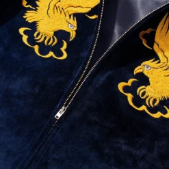 Fine Creek Leather Leather Jackets|Jackets And Coats<Norfolk Suede Suka Jacket Navy