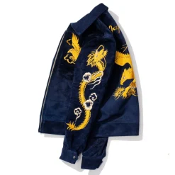 Fine Creek Leather Leather Jackets|Jackets And Coats<Norfolk Suede Suka Jacket Navy