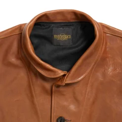 Fine Creek Leather Leather Jackets<s 'Joseph' Horsehide Leather Jacket Brown