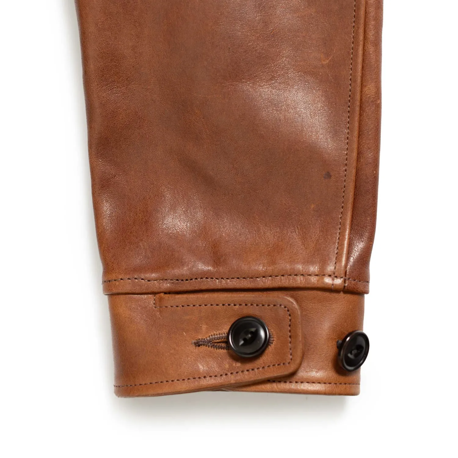 Fine Creek Leather Leather Jackets<s 'Joseph' Horsehide Leather Jacket Brown