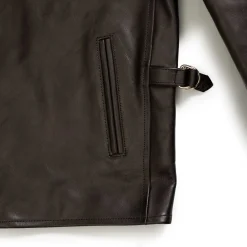 Fine Creek Leather Leather Jackets<s 'Top Field' Horsehide Leather Jacket Black