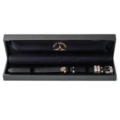 First Arrow's First Arrow's<K18 Watch Strap Black Leather