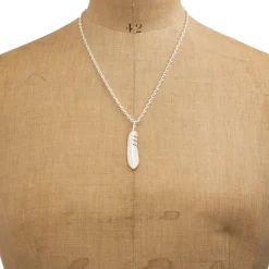 First Arrow's First Arrow's<Silver Feather Pendant M P-519