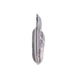 First Arrow's First Arrow's<Silver Feather Pendant XS P-593