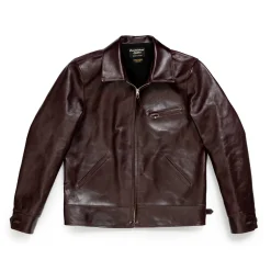 Fountain Head Leathers Leather Jackets<Alpha Horsehide Leather Jacket Brown