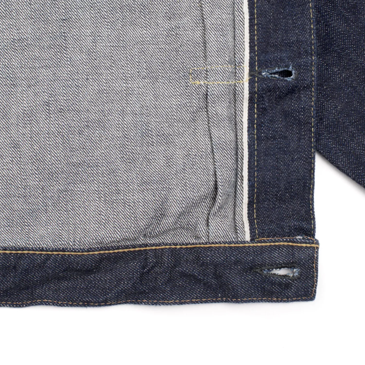 Full Count Jackets And Coats|Jacket<2107 Type I 13.75oz Denim jacket One Wash