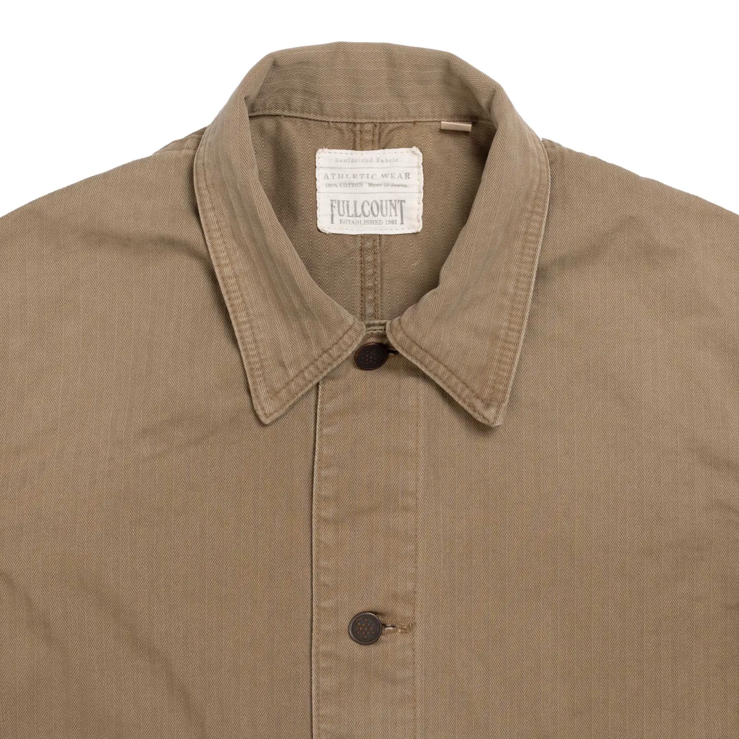 Full Count Jackets And Coats<HBT Military Chore Jacket Olive Drab