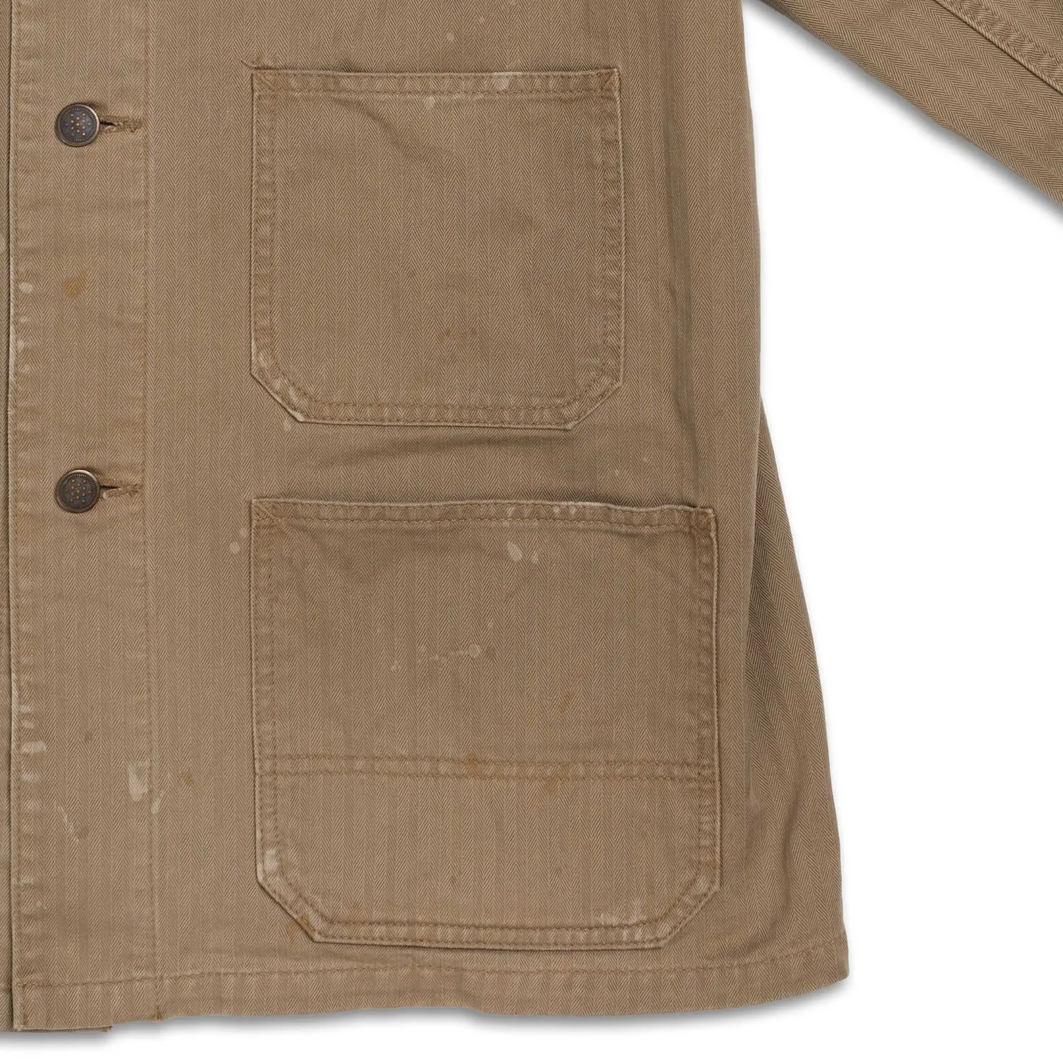 Full Count Jackets And Coats<HBT Military Chore Jacket Olive Drab