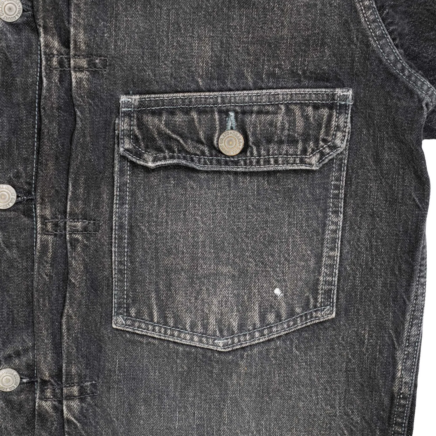 Full Count Jackets And Coats<Type 1 Denim Jacket Dartford Black