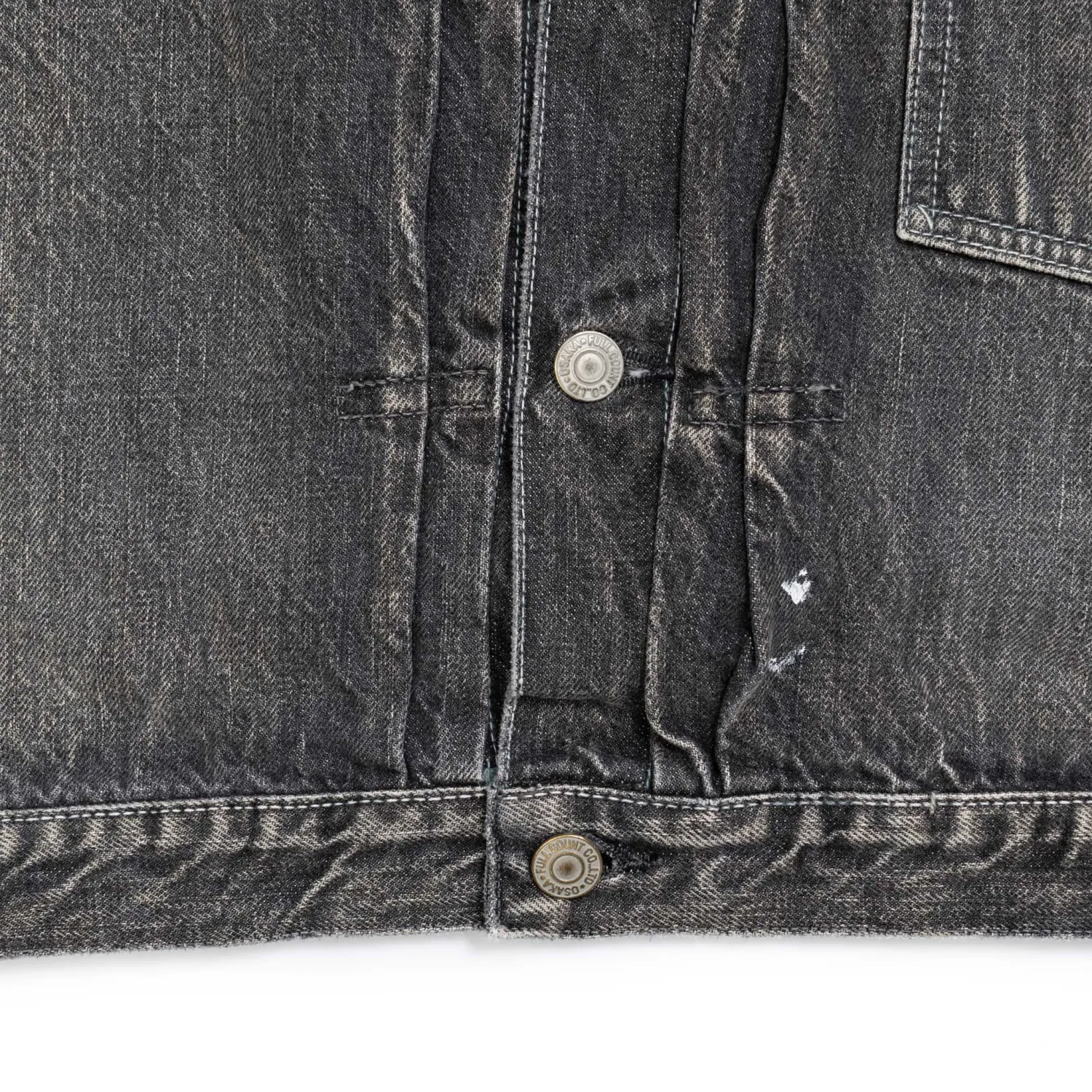 Full Count Jackets And Coats<Type 1 Denim Jacket Dartford Black