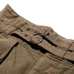 Haversack Pants & Trousers|Chinos<Herringbone Gurkha Pants Brown