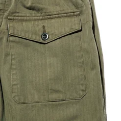 Haversack Pants & Trousers|Chinos<Herringbone Gurkha Pants Khaki