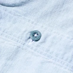 Haversack Shirts<S/S Shirt Mat Dungaree Vintage Wash Indigo