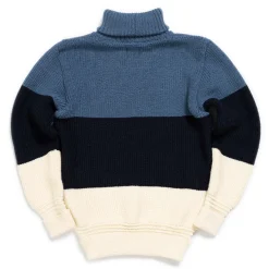 Heimat Knitwear<Signal Stripes Sweater Seashell/Ink/Trail Blue