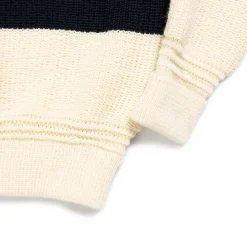 Heimat Knitwear<Signal Stripes Sweater Seashell/Ink/Trail Blue