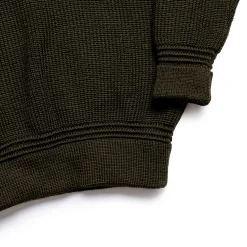 Heimat Knitwear<U-Boat Roll Neck Military Green