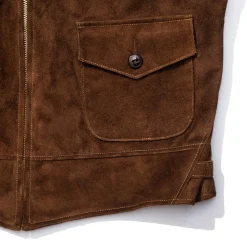 Himel Bros Leather Jackets<A1 Heron Shinki Horsehide Suede Jacket