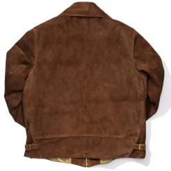 Himel Bros Leather Jackets<A1 Heron Shinki Horsehide Suede Jacket