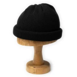 H.W. Dog H W Dog<3 Roll Knit Cap Black