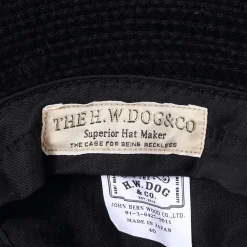 H.W. Dog H W Dog<Rose Bucket Hat Black