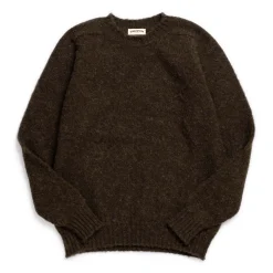 Jamieson's Of Shetland Knitwear<Jamieson's For Clutch Cafe Brushed Shetland Sweater Earth