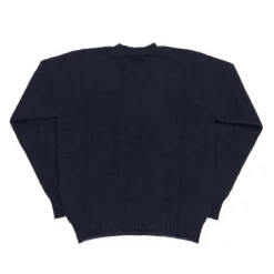 Jamieson's Of Shetland Knitwear<Jamieson's For Clutch Cafe Brushed Shetland Sweater Dark Navy