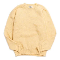 Jamieson's Of Shetland Knitwear<Jamieson's For Clutch Cafe Brushed Shetland Sweater Buttermilk