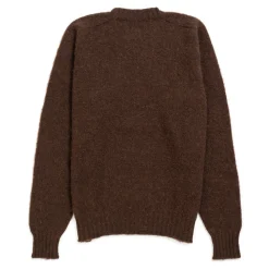 Jamieson's Of Shetland Knitwear<Jamieson's For Clutch Cafe Brushed Shetland Sweater Leather