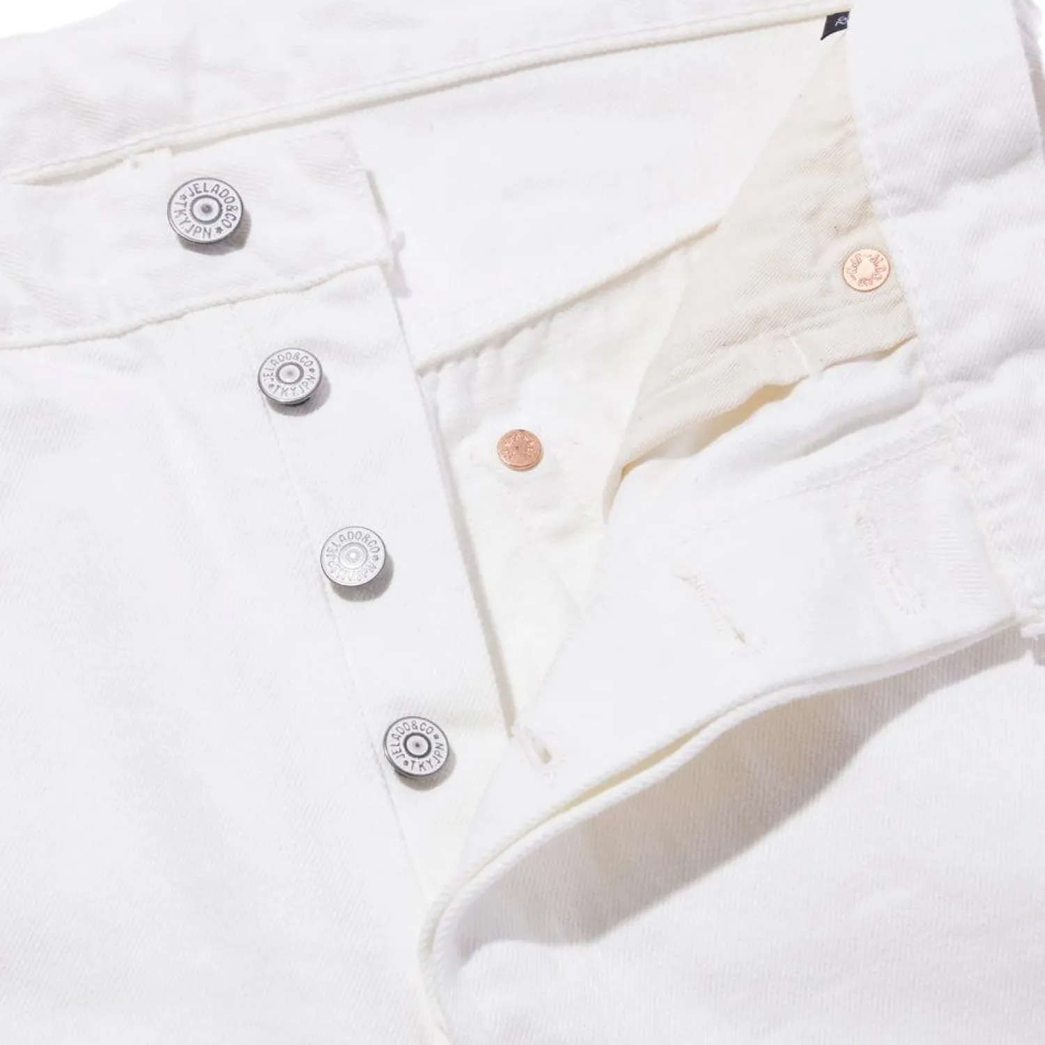Jelado Jeans|Jeans<'Age of Longing' 301 XX Denim Jean White One Wash