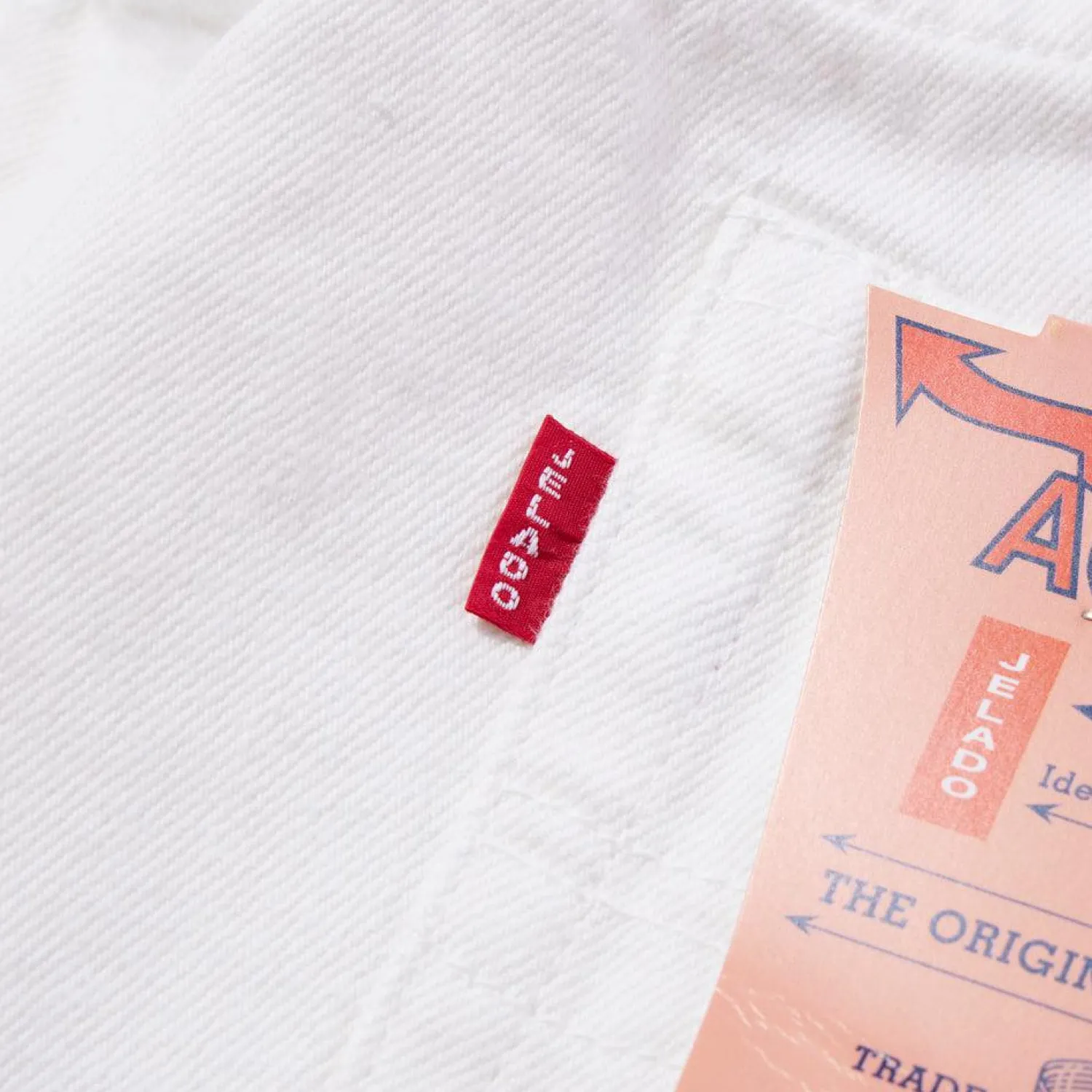 Jelado Jeans|Jeans<'Age of Longing' 301 XX Denim Jean White One Wash