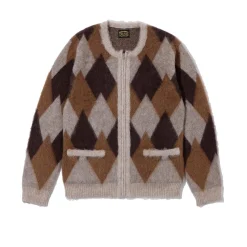 Jelado Knitwear<'Breed' Mohair Cardigan Latte