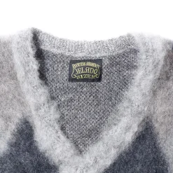 Jelado Knitwear<'Cobain' Mohair Cardigan Latte
