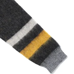 Jelado Knitwear<'Cobain' Mohair Cardigan Black