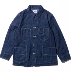 Jelado Jackets And Coats<491J Denim Coverall Jacket Indigo