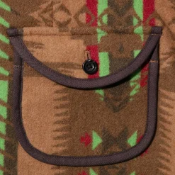 Jelado Vests<Shawl Collar Blanket Gown Camel