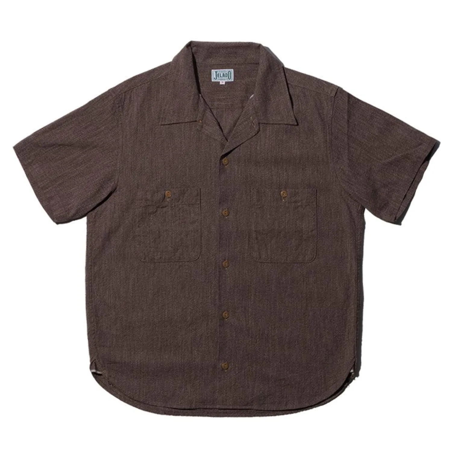 Jelado Shirts<S/S Mechanic Shirt Cinnamon