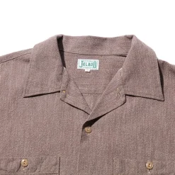 Jelado Shirts<S/S Mechanic Shirt Cinnamon