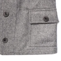 John Gluckow Jackets And Coats<JG03403A Submariners Coat Grey