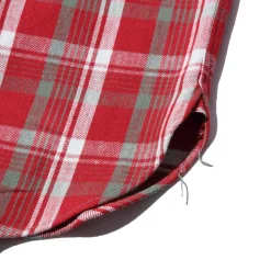 Warehouse & Co x John Gluckow Shirts<John Gluckow x Warehouse & Co Lot. JG-06 Storm Shirt Burgundy