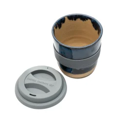Clutch Cafe Ceramics<Kara Leigh Ford Ceramic Keep Cup Indigo