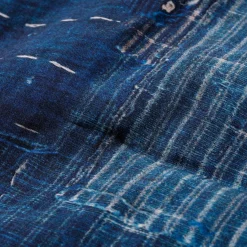 Kuon Shirts|Hawaiian Shirt<Boro Hawaiian Shirt Navy