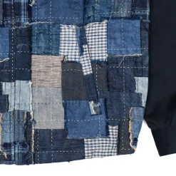 Kuon Jackets And Coats<Boro Panelled Work Jacket Navy