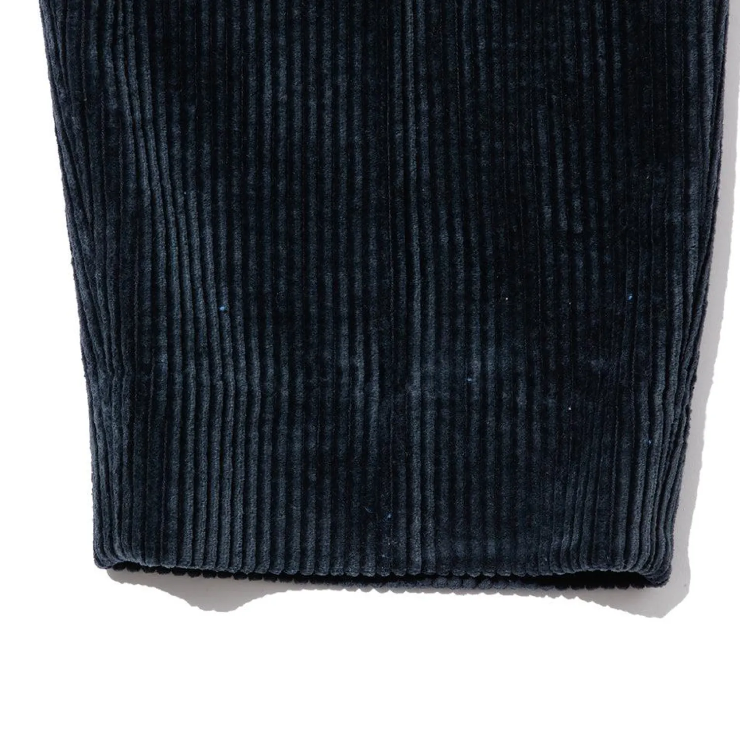 Kuon Chinos<Fanage Corduroy Belted Trousers Marine Black