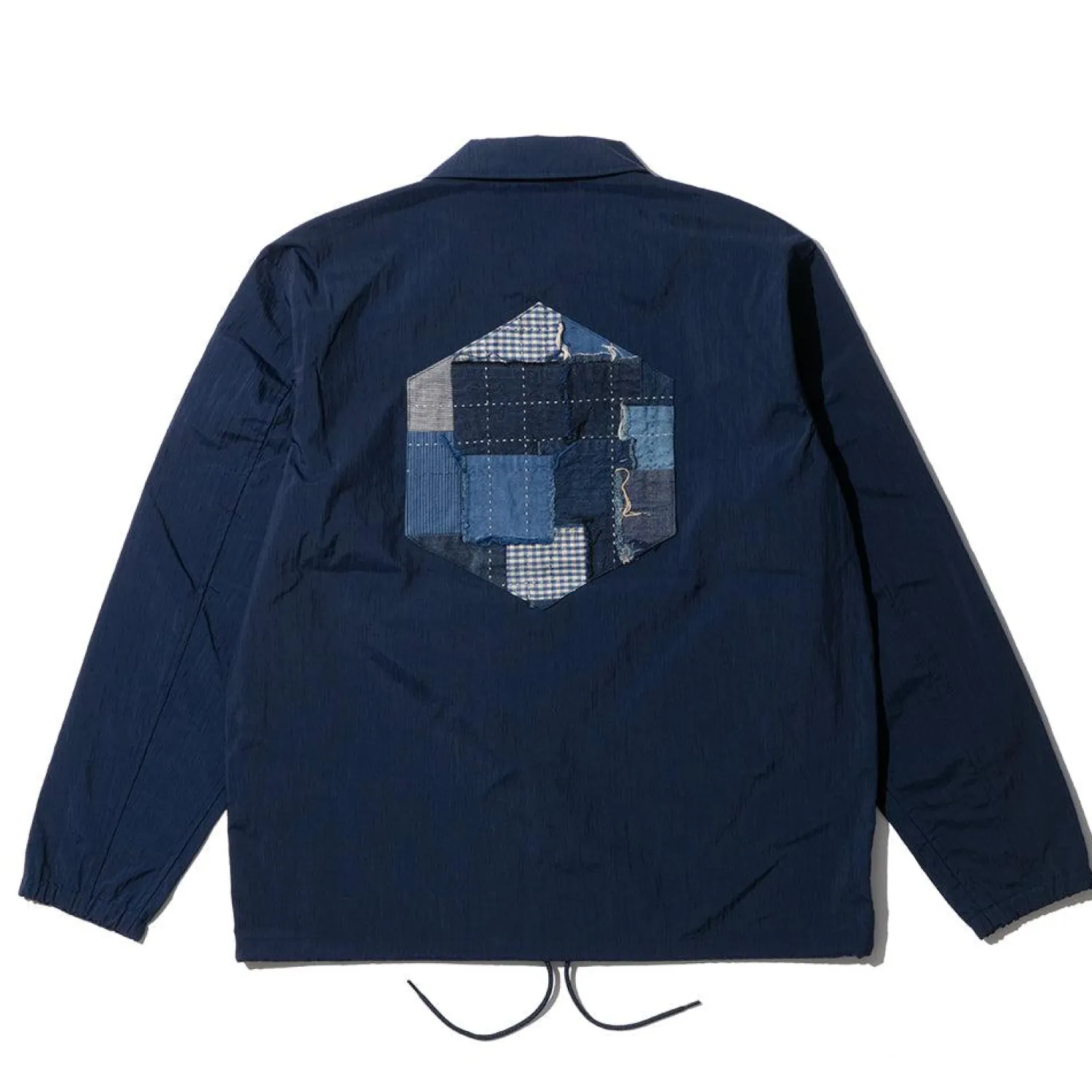 Kuon Jackets And Coats<Salt Shrunk Nylon Coaches Jacket w/boro patch