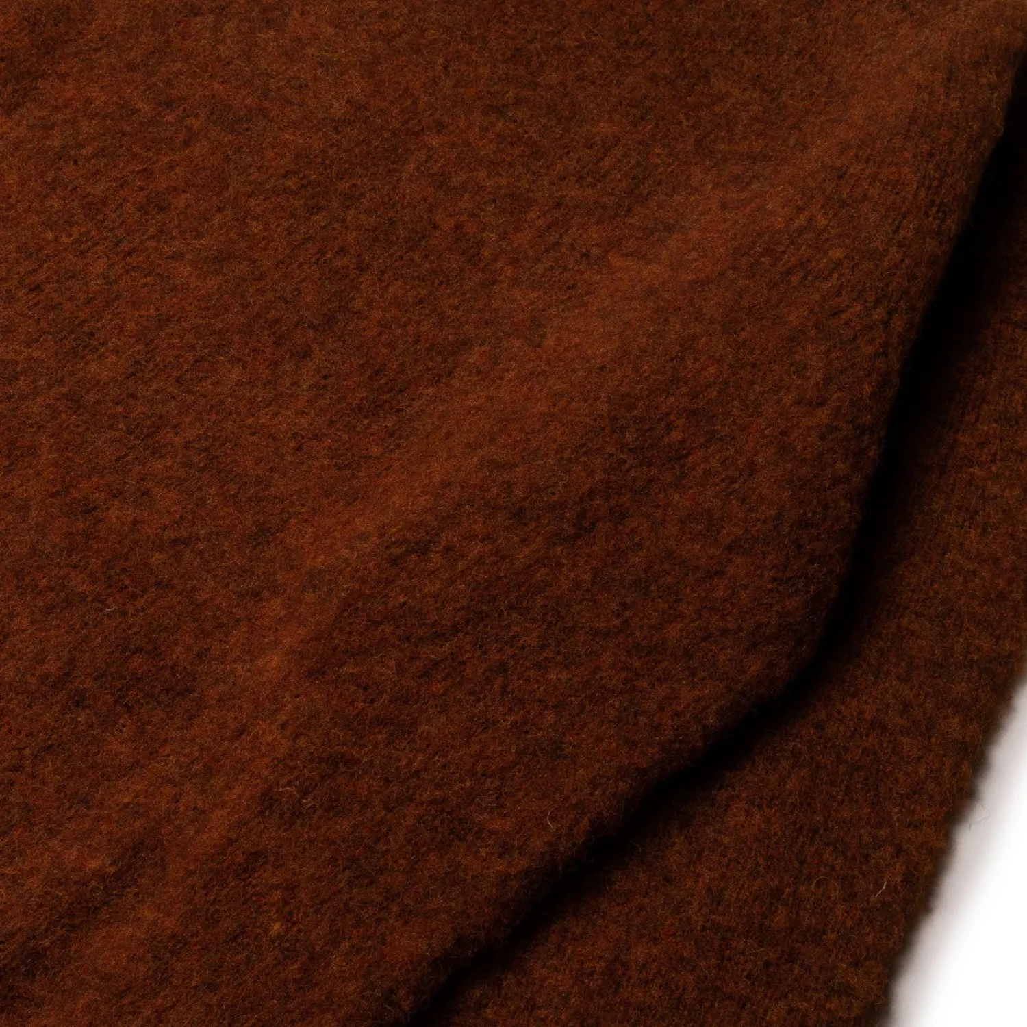 Malloch's x Clutch Cafe Knitwear<Malloch's for Clutch Cafe Kelso Brushed Shetland Rust