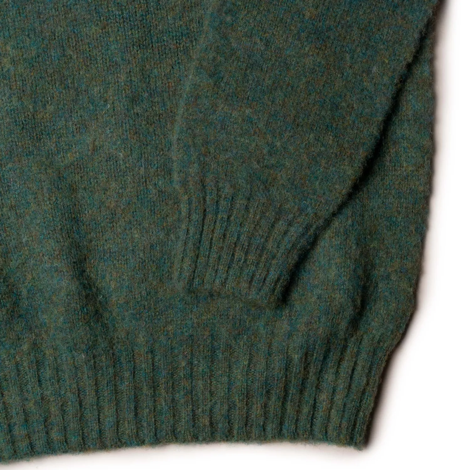 Malloch's x Clutch Cafe Knitwear<Malloch's for Clutch Cafe Kelso Brushed Shetland Jade